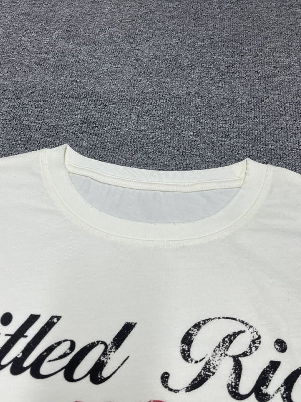 raw hem tâshirt