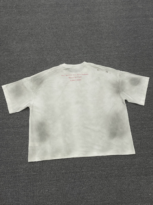 metal rivet eyelet tâshirt